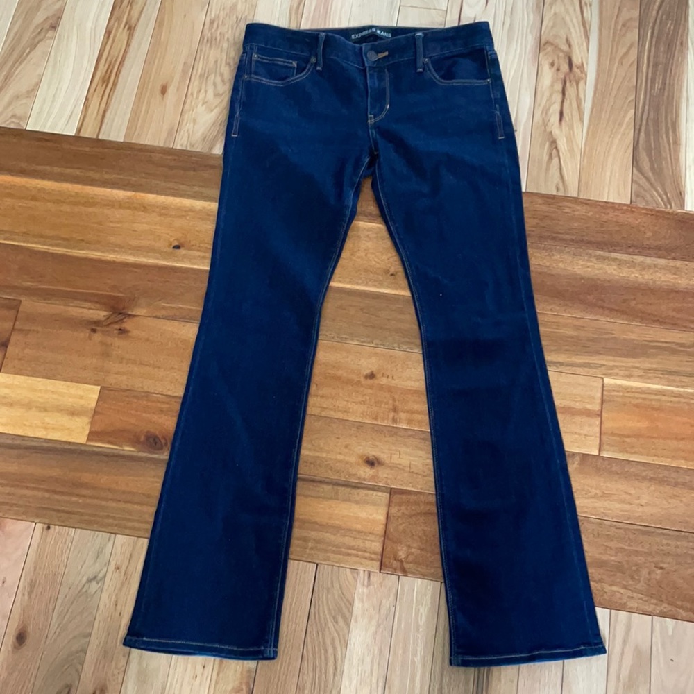 Express Barley Boot cut jeans Low Rise 8R